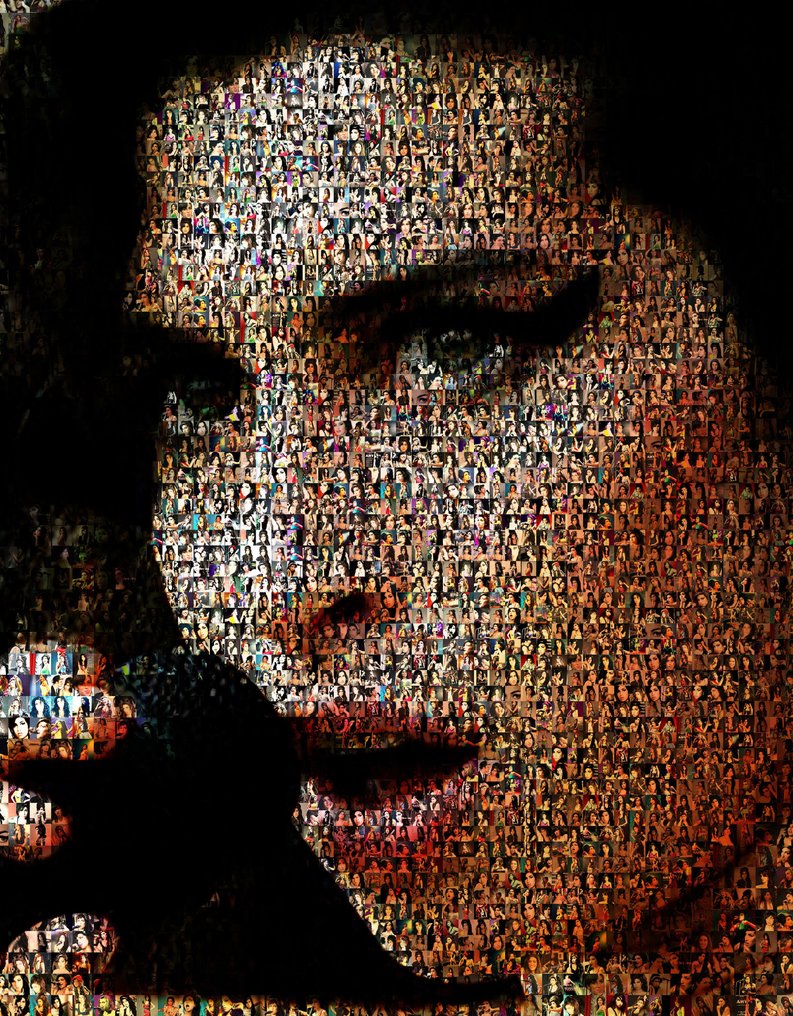 David Law - Crypto Amy Winehouse II - Format XL 60X60 #1.0