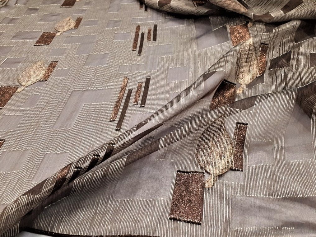 	 Bellissimo tendaggio lavorazione Devorè - 620 x 310 cm Saroglia & Taverna - 紡織品  - 620 cm - 310 cm #2.2