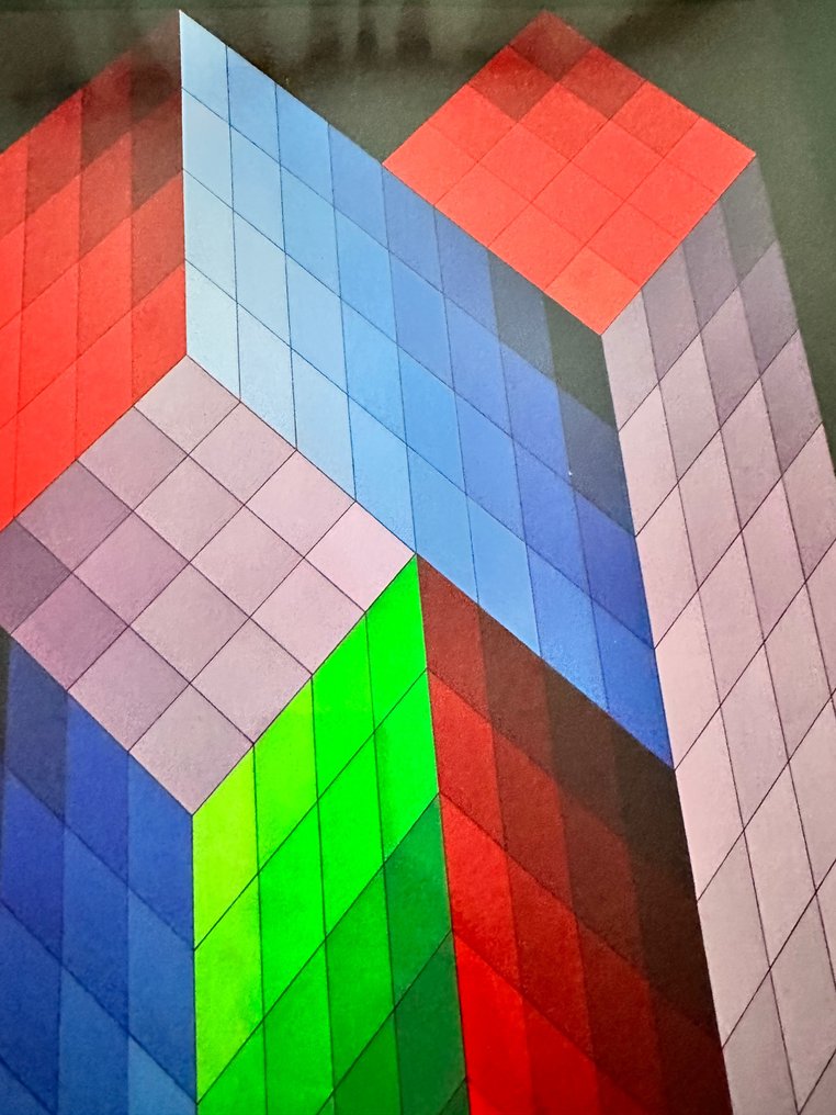 Victor Vasarely (1906-1997) - Torony #2.1