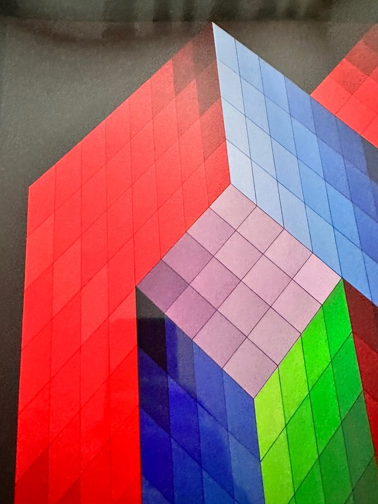 Victor Vasarely (1906-1997) - Torony #1.0