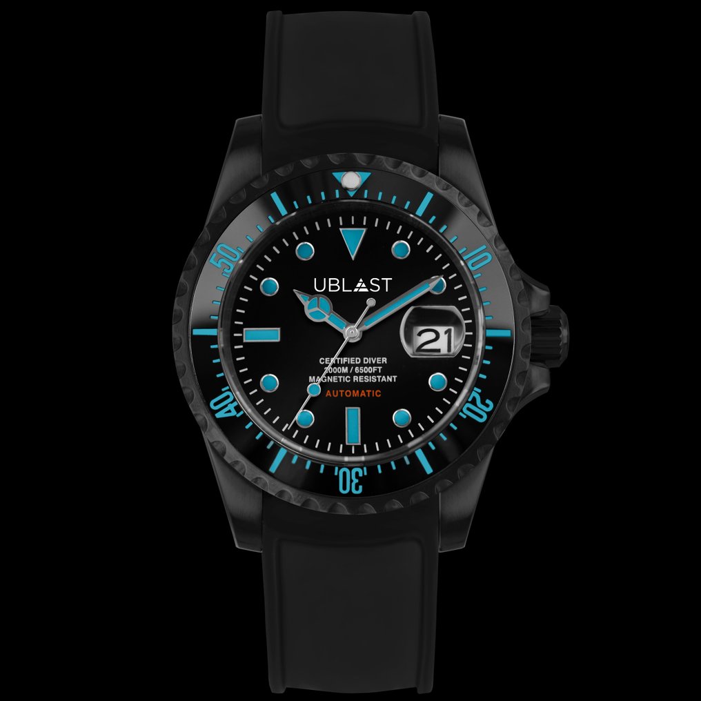 Ublast - Submersible Professional Diver 200 ATM - UBISBC45BKT - Bărbați - 2025 #1.0