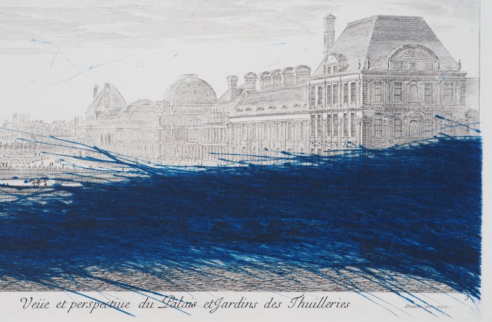 Arnulf Rainer (1929) - Louvre en bleu #2.1