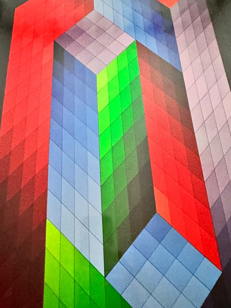 Victor Vasarely (1906-1997) - Torony #3.2