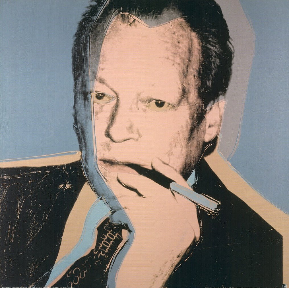 Andy Warhol (after) - Willy Brandt #1.1