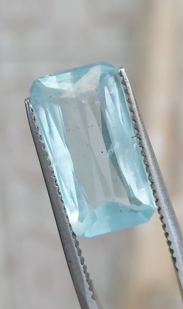 Aquamarine - 6.59 ct - ALGT (Laboratorul pentru testarea pietrelor prețioase din Anvers) #3.2