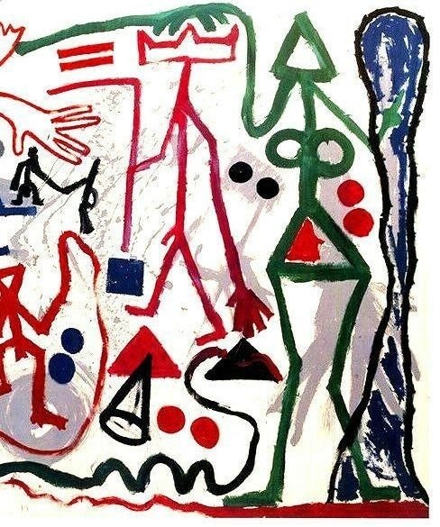 A.R. Penck - Achenbach Art Edition - Ten X Den X Zen 1 #1.0