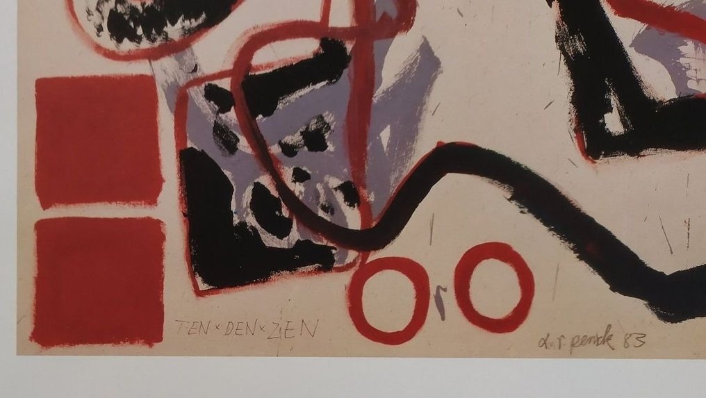A.R. Penck - Achenbach Art Edition - Ten X Den X Zen 1 #3.2