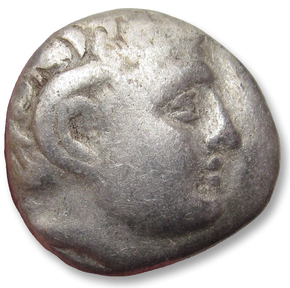 Kyrenaica, Kyrene. AR Didrachm,  Circa 294-275 B.C. - time of Magas - #1.1
