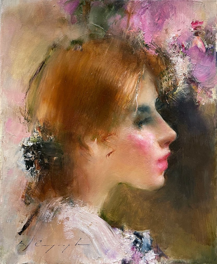 Vitold Smukrovich (1967) - Jeune Femme Rêveuse #1.0