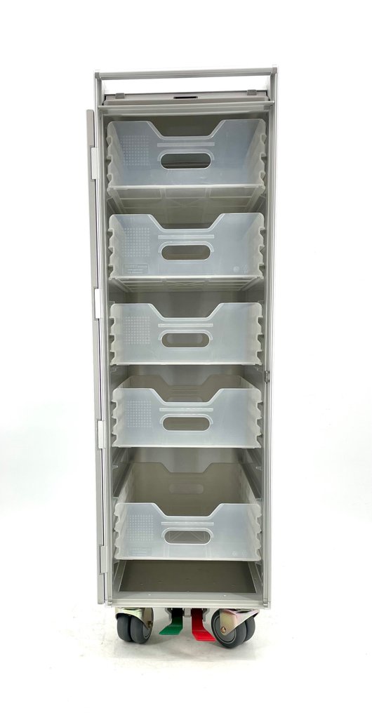 Egret Aviation - Rastrelliera - polypropylene - Set di quattro cassetti in plastica usati di marca Atlas #3.2