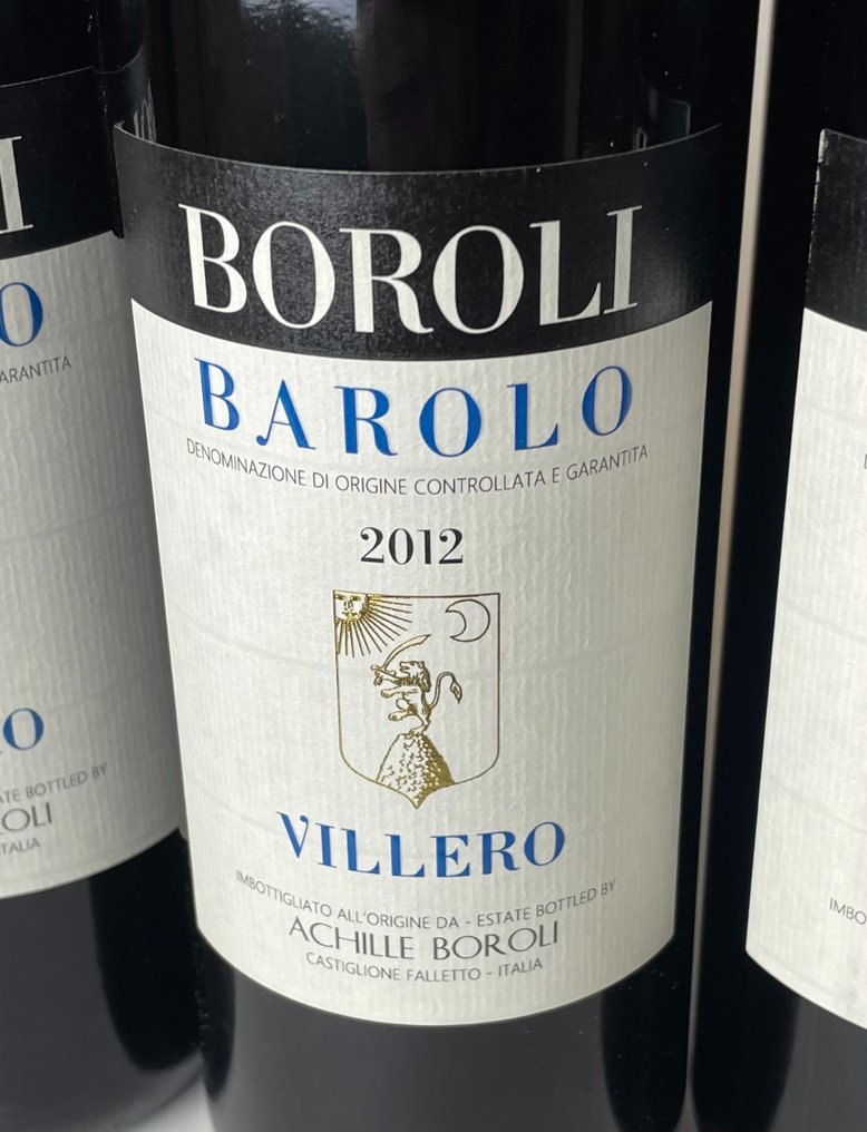 2012 Achille Boroli, Villero - Barolo - 6 Flessen (0.75 liter) #2.1