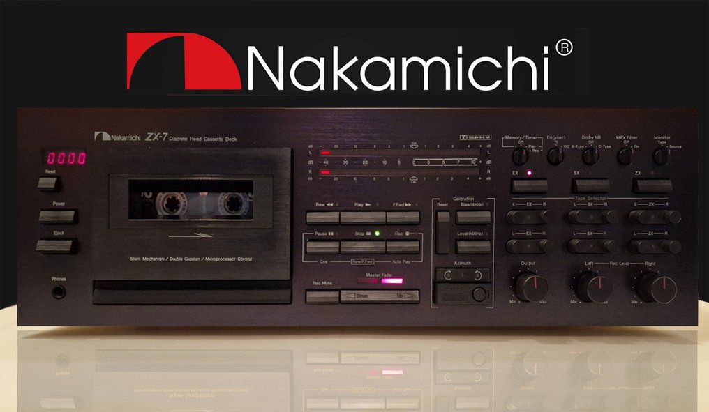 Nakamichi - ZX-7 - Cassetterecorder-speler #1.1