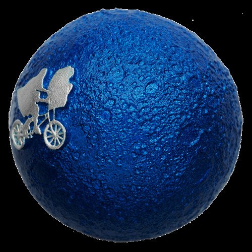 Niue. 2 Dollars 2022 ET Extra Terrestrial - Moon Sphere - 40th Anniversary, 1 Oz (.999) #3.2