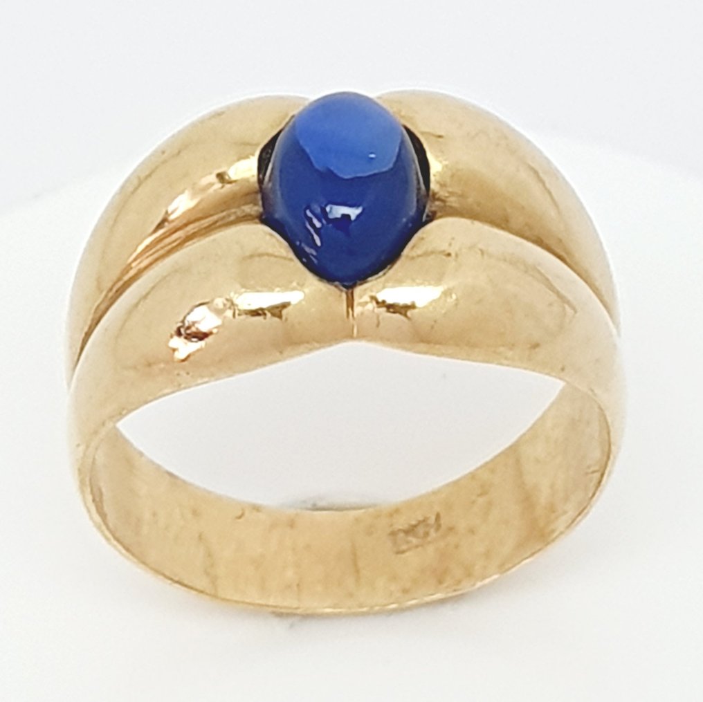 18 kt Gelbgold - Ring Spinell #1.1
