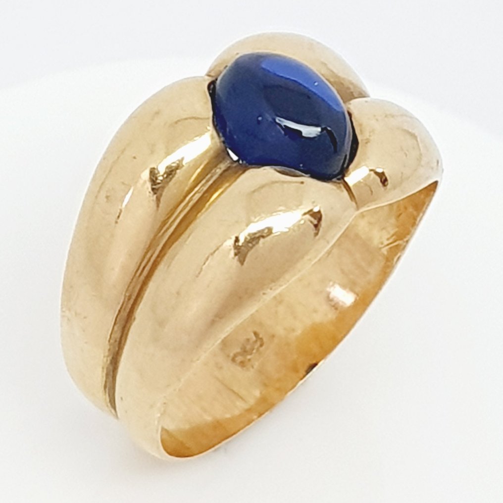 18 kt Gelbgold - Ring Spinell #1.2