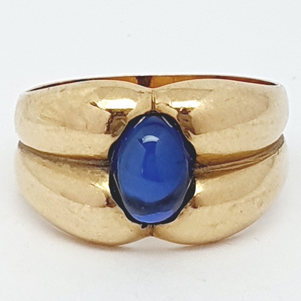 18 kt Gelbgold - Ring Spinell #2.1