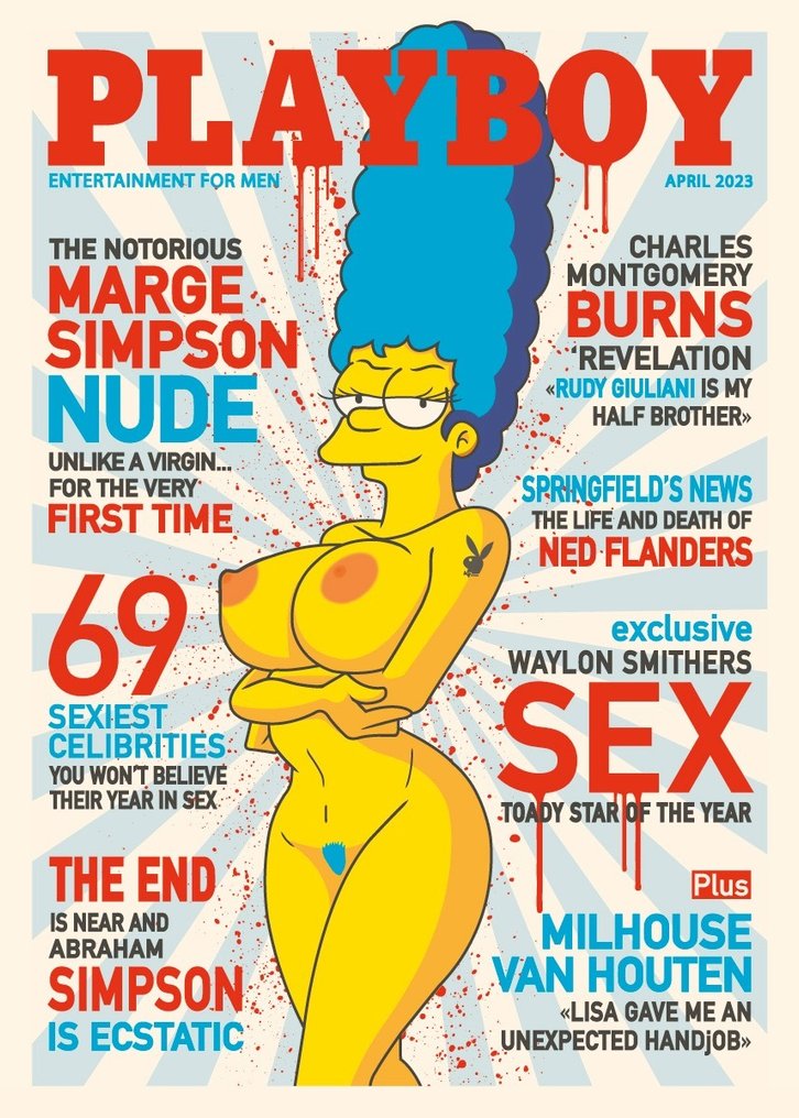 Kobalt - Marge Simpson - Playboy (Blue) - 2022 #1.0