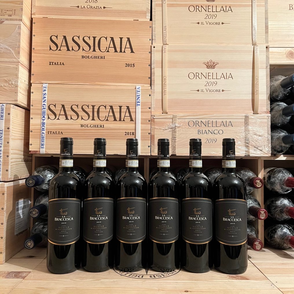 2021 Antinori, La Braccesca, Nobile di Montepulciano - 托斯卡納 DOCG - 6 瓶 (0.75L) #1.1