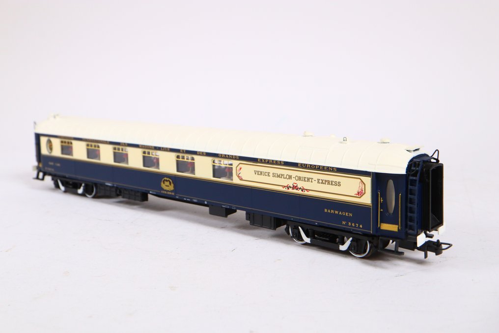 Rivarossi H0 - HR4135 - Model wagonu pasażerskiego (1) - Wagon barowy Wenecja-Simplon-Orient-Express - CIWL #3.2