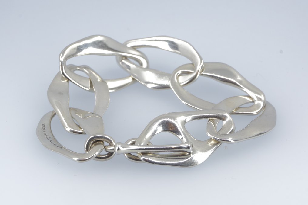 Tiffany & Co - Aegean Toggle Link - 925 Sølv - Armbånd #1.1
