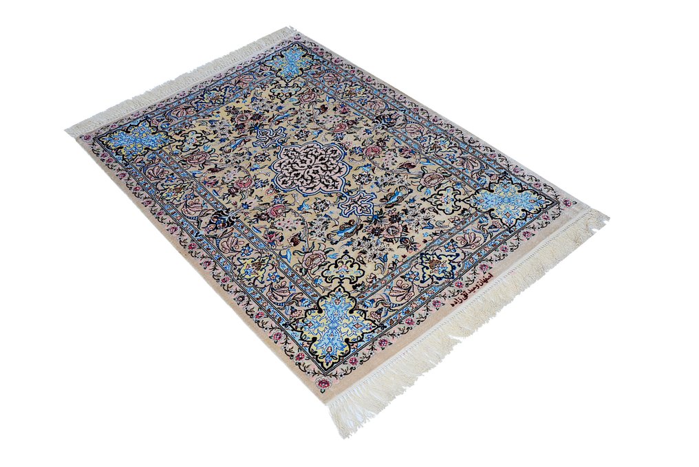 Isphahan Signed (50% Silk) - Carpet - 120 cm - 87 cm #1.3