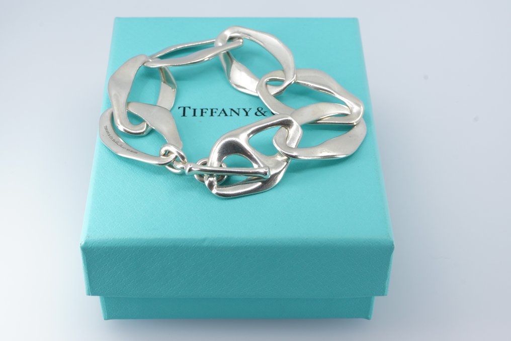 Tiffany & Co - Aegean Toggle Link - 925 Ezüst - Karkötő #2.2