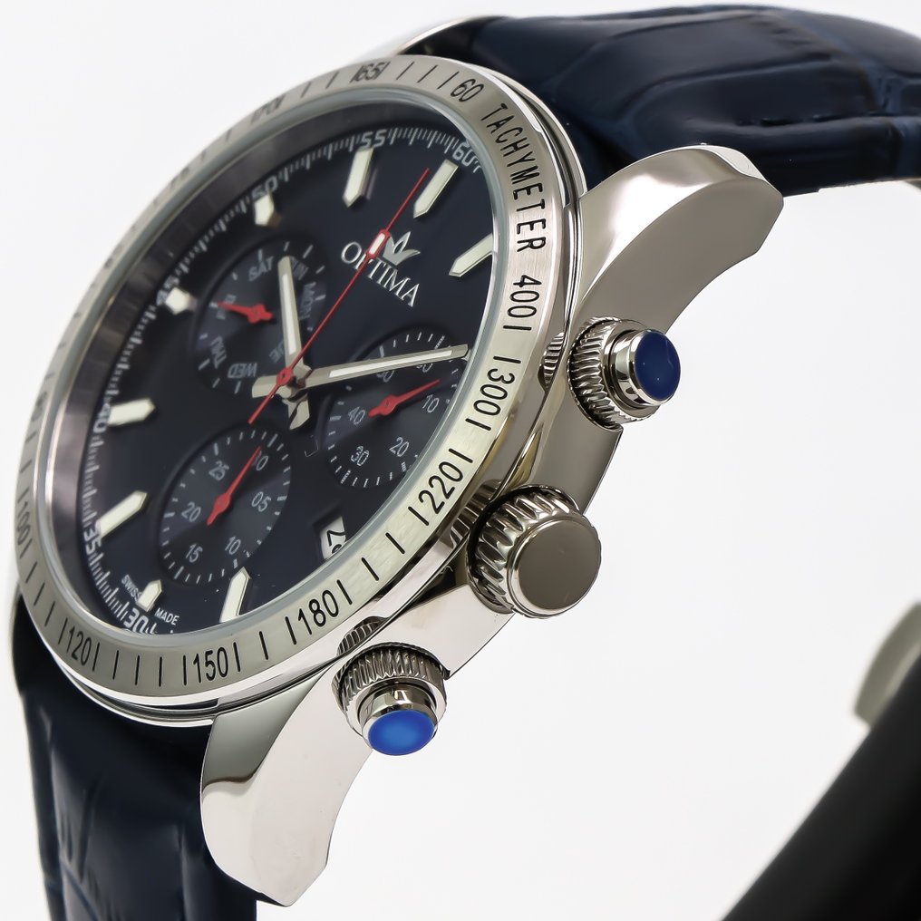 Optima - Swiss Chronograph - OSC432-SL-9 - 没有保留价 - 男士 - 2010-2020年 #4.3