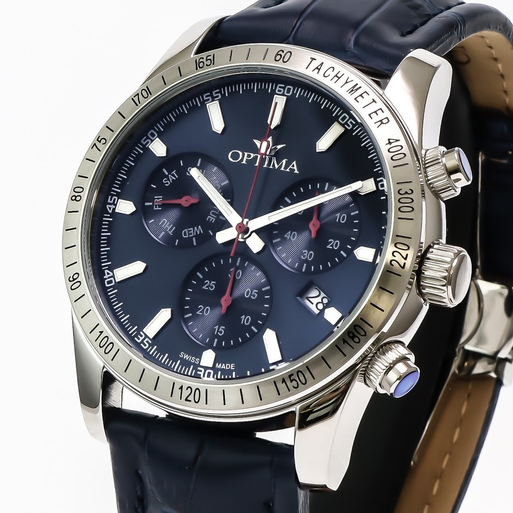 Optima - Swiss Chronograph - OSC432-SL-9 - 没有保留价 - 男士 - 2010-2020年 #1.0