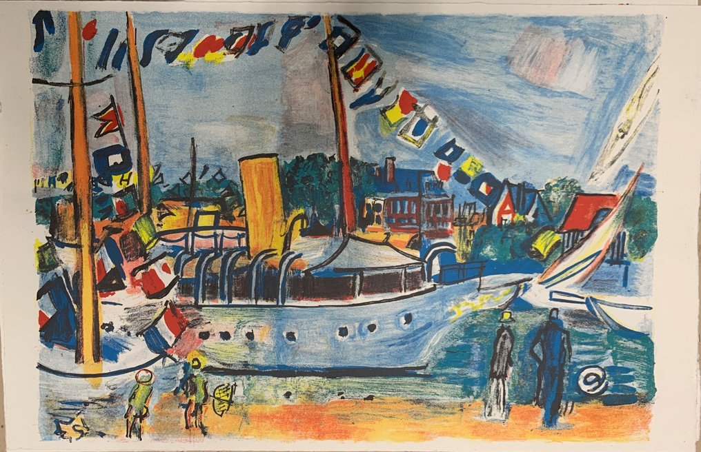 Raoul Dufy (1877-1953) - Port a Deauville #1.1