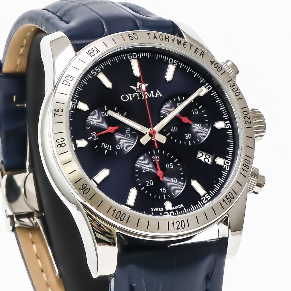 Optima - Swiss Chronograph - OSC432-SL-9 - 没有保留价 - 男士 - 2010-2020年 #1.0