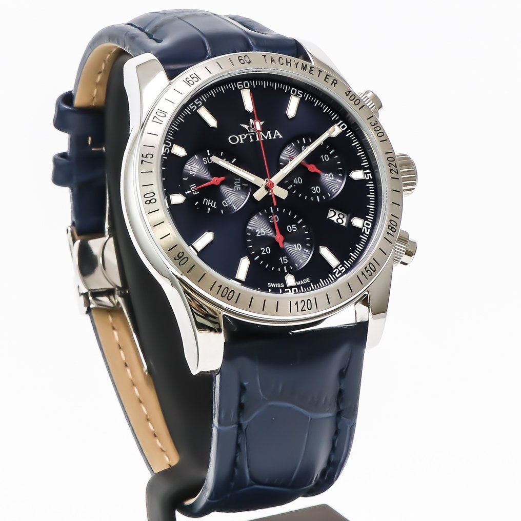 Optima - Swiss Chronograph - OSC432-SL-9 - 没有保留价 - 男士 - 2010-2020年 #2.1