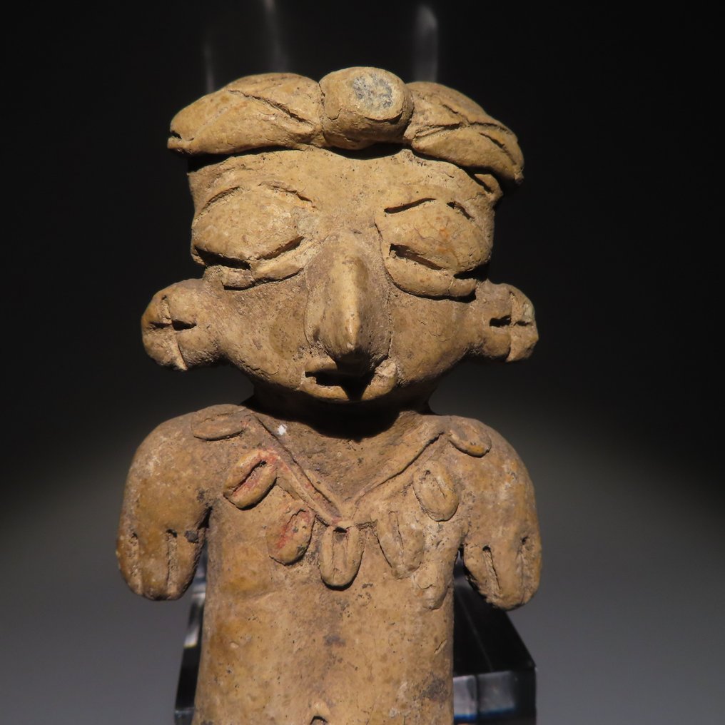 Chupícuaro, México Terrakotta Kvinne pen figur. Veldig sjelden. 13,5 cm H. Med spansk eksportlisens. #1.2