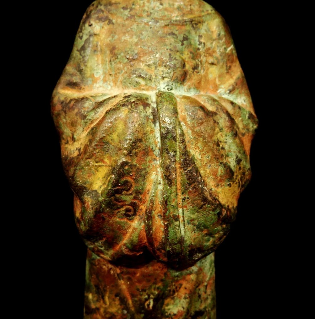 中国古代 铜制官员像 - 明朝（1368–1644年） #4.3