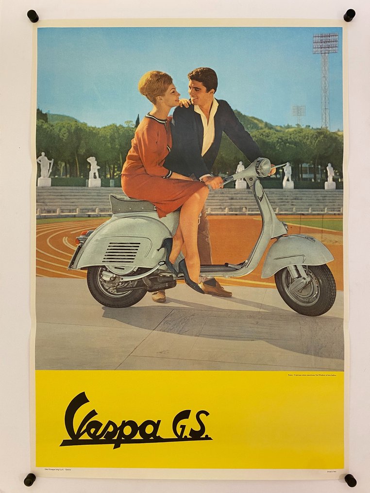 Anonymous - VESPA GS (Ditta Giuseppe Lang - s.p.a. - Genova) - Lata 80. #2.1