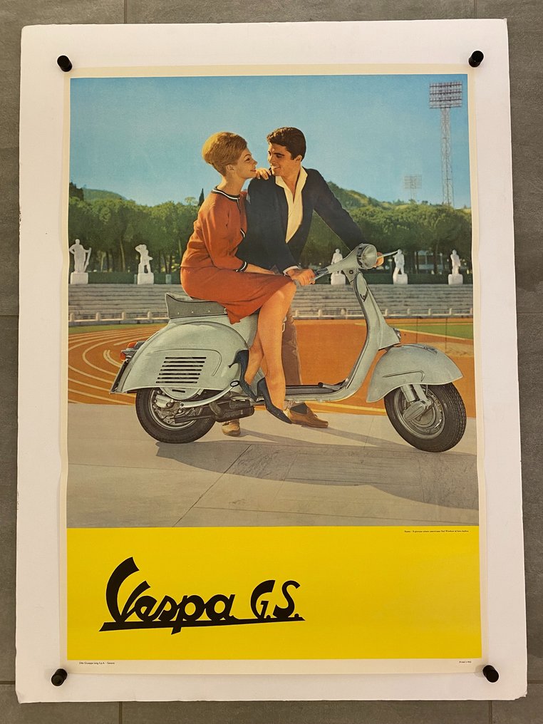 Anonymous - VESPA GS (Ditta Giuseppe Lang - s.p.a. - Genova) - Lata 80. #3.2