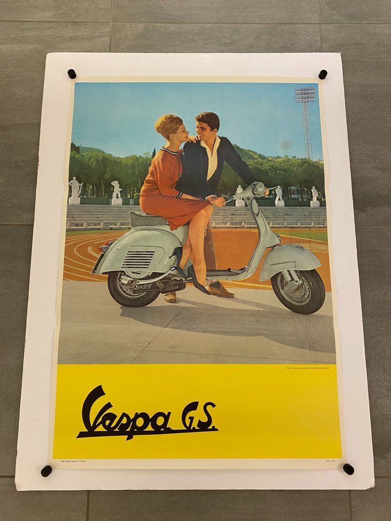 Anonymous - VESPA GS (Ditta Giuseppe Lang - s.p.a. - Genova) - Lata 80. #4.3