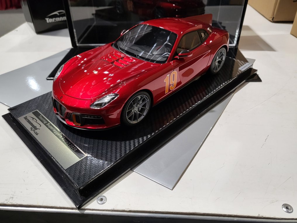Tecnomodel 1:18 - 模型運動車 - Touring Superleggera Aero3 2020 Metallic pearl red - TM18-270A #1.0