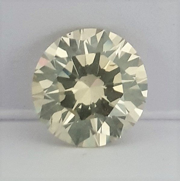 Diamant - 1.53 ct - Brilliant, GIA - N (farget) - I1 #1.2
