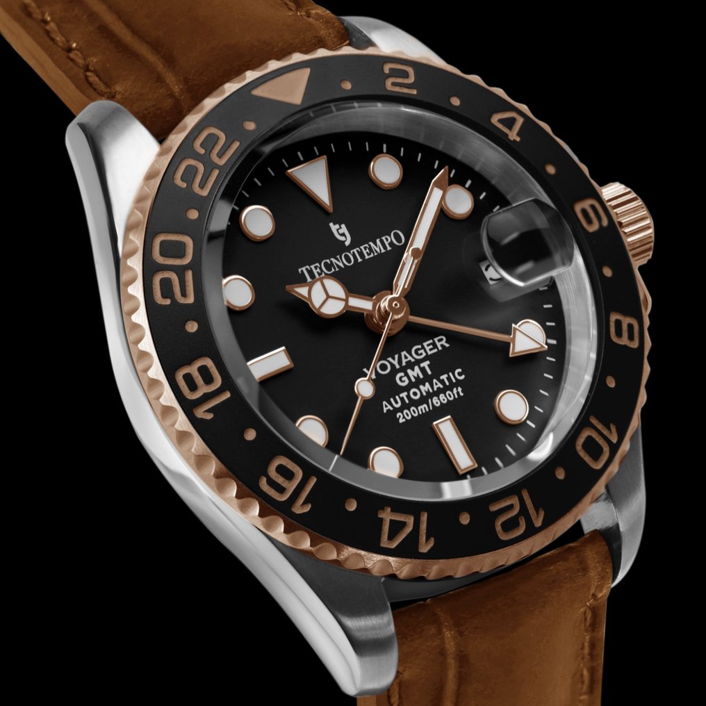 Tecnotempo - GMT 200M WR "Voyager" - Limited Edition - - - TT.200VY.PRG - Herren - 2011-heute #2.1