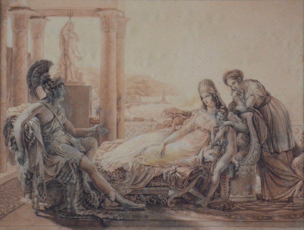 Alexandre Vincent Sixdeniers (1795-1846) - Énée et Didon #1.1
