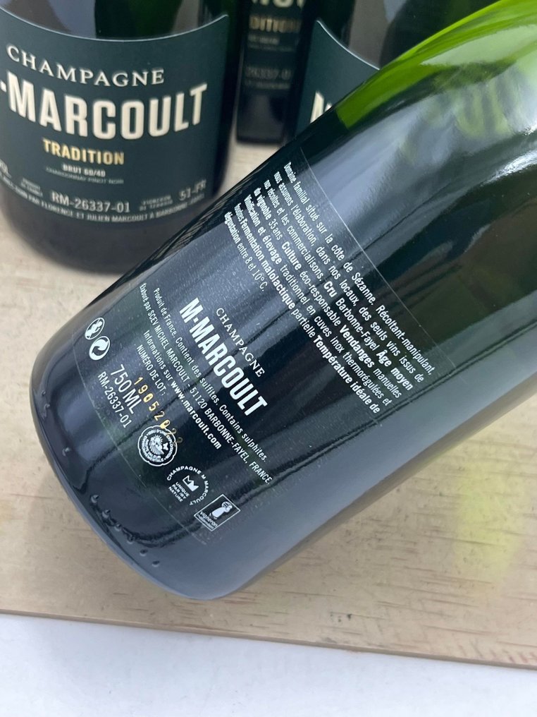 M.Marcoult, Tradition - 香槟地 Brut - 6 Bottles (0.75L) #2.1