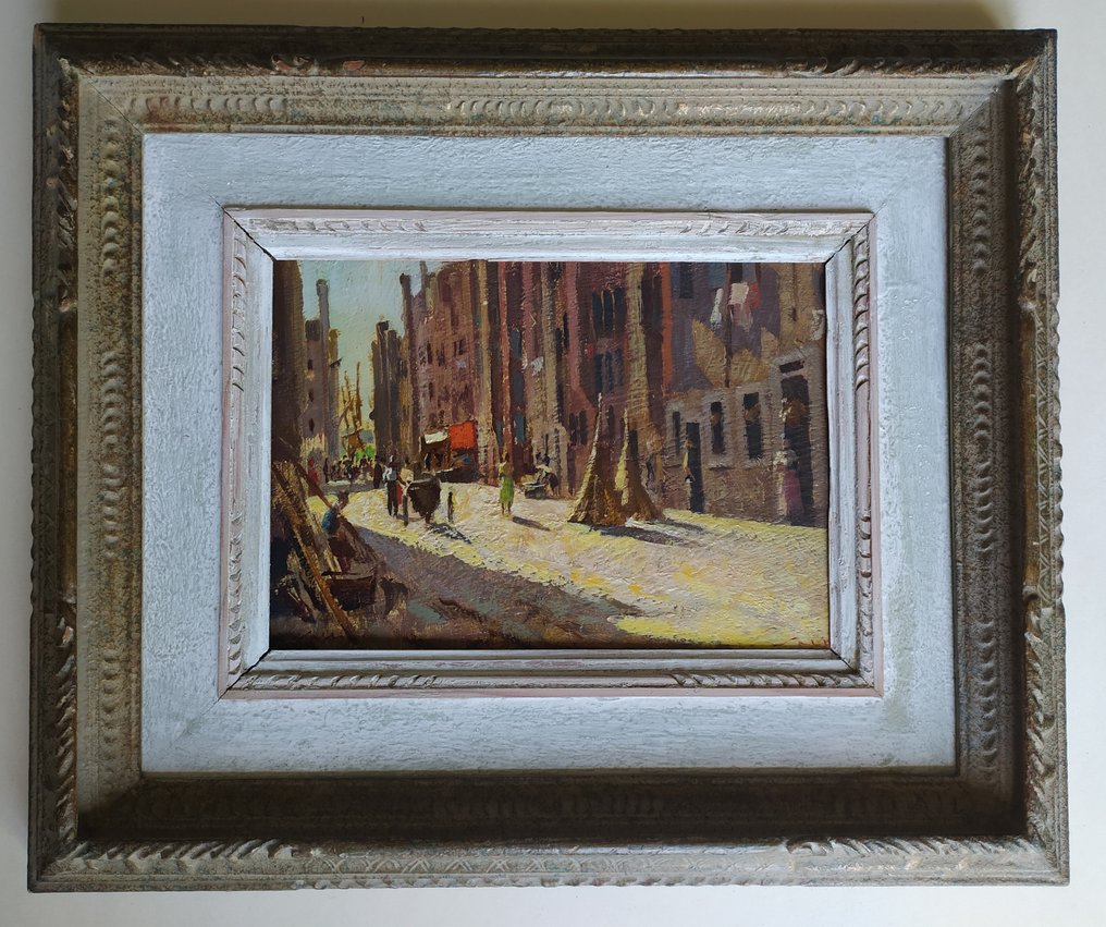 Giulio Salti (1899-1984) - Chioggia, Strada Nova #1.0