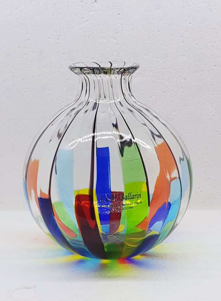 F&M Ballarin - Vase  - Glas #1.1