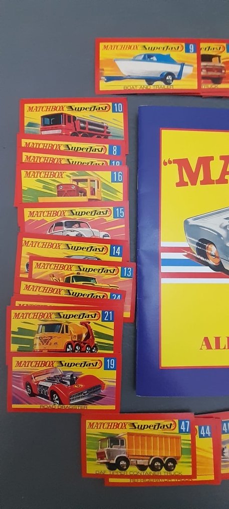Argentina Automoviles Matchbox Edicion Lmitada Περιορισμένη έκδοση - 1 Empty album + complete loose sticker set - Excellent (EX) #1.0
