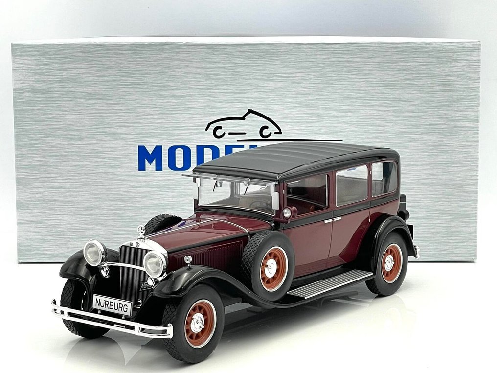 Modelcar Group 1:18 - Coche a escala - Mercedes-Benz Nürburg 460 1928 #1.1