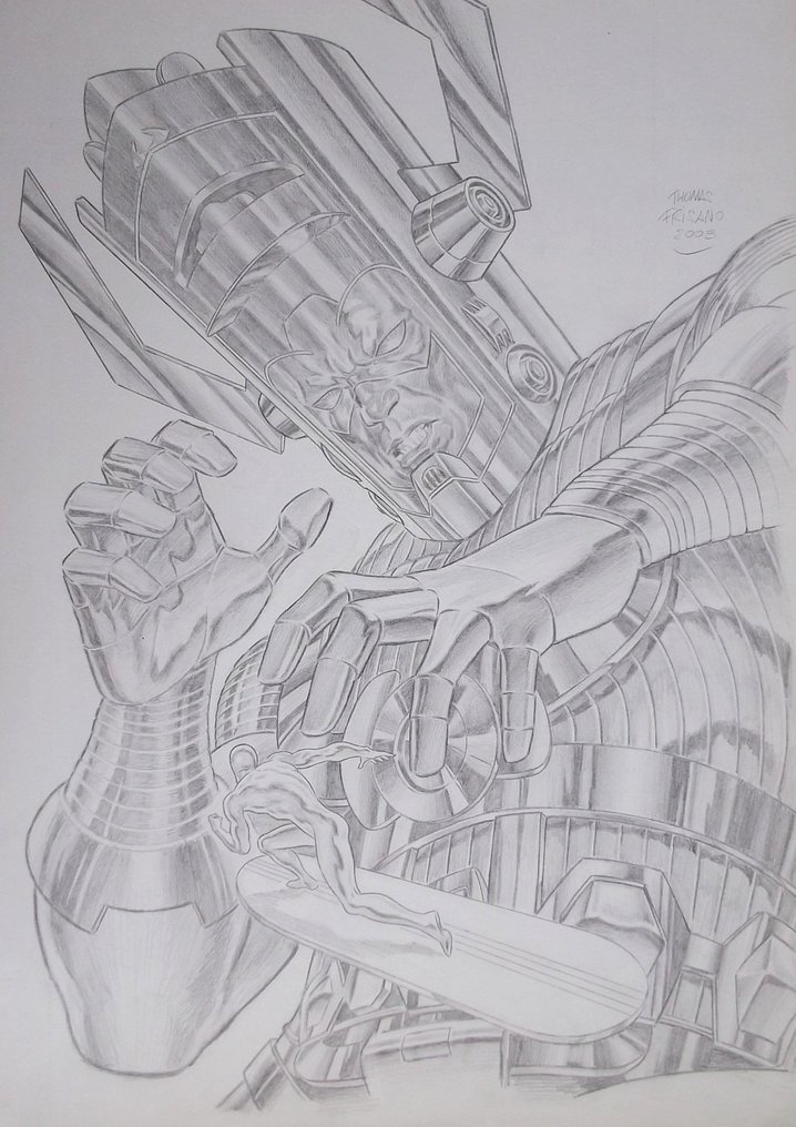Frisano, Thomas - original drawing - Galactus and the Silver Surfer - (2005) #1.1
