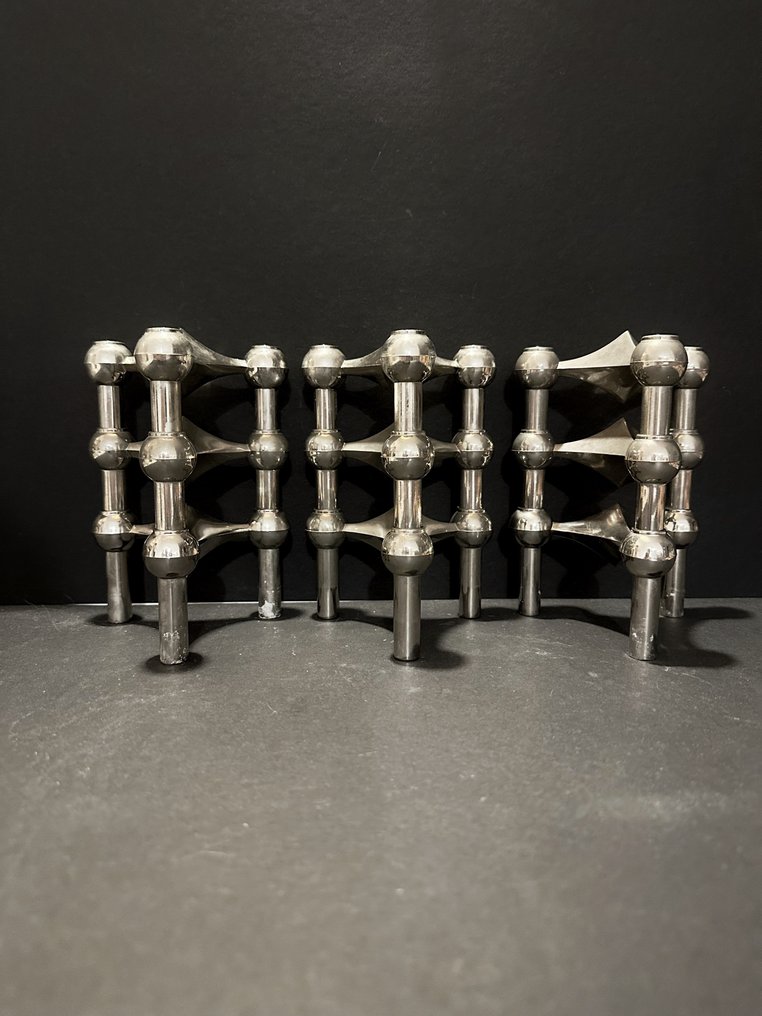 Nagel Konzept - Werner Stoff - Κηροπήγιο Σ 22 (9) - Χρώμιο #3.2