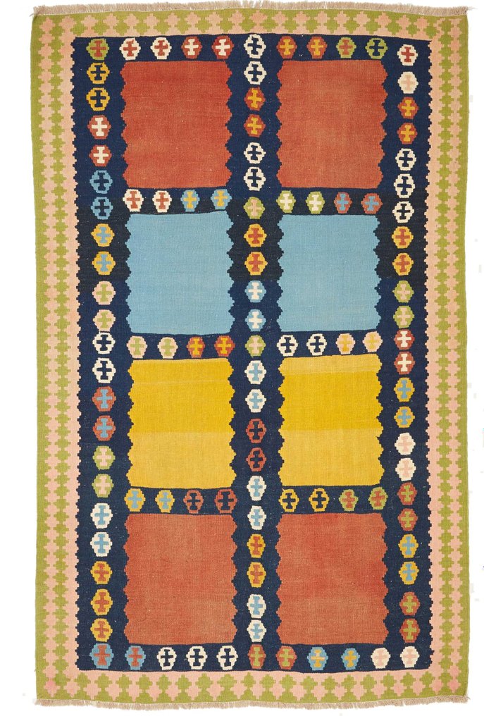 克里姆·加什盖 - 凯利姆平织地毯 - 257 cm - 160 cm #2.1