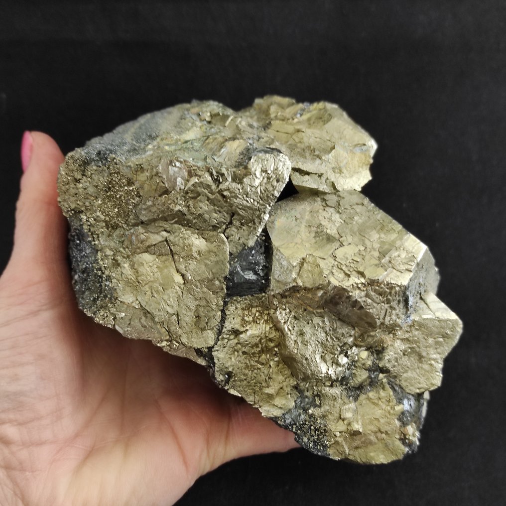 黄铁矿 水晶矩晶体- 2.22 kg #2.1