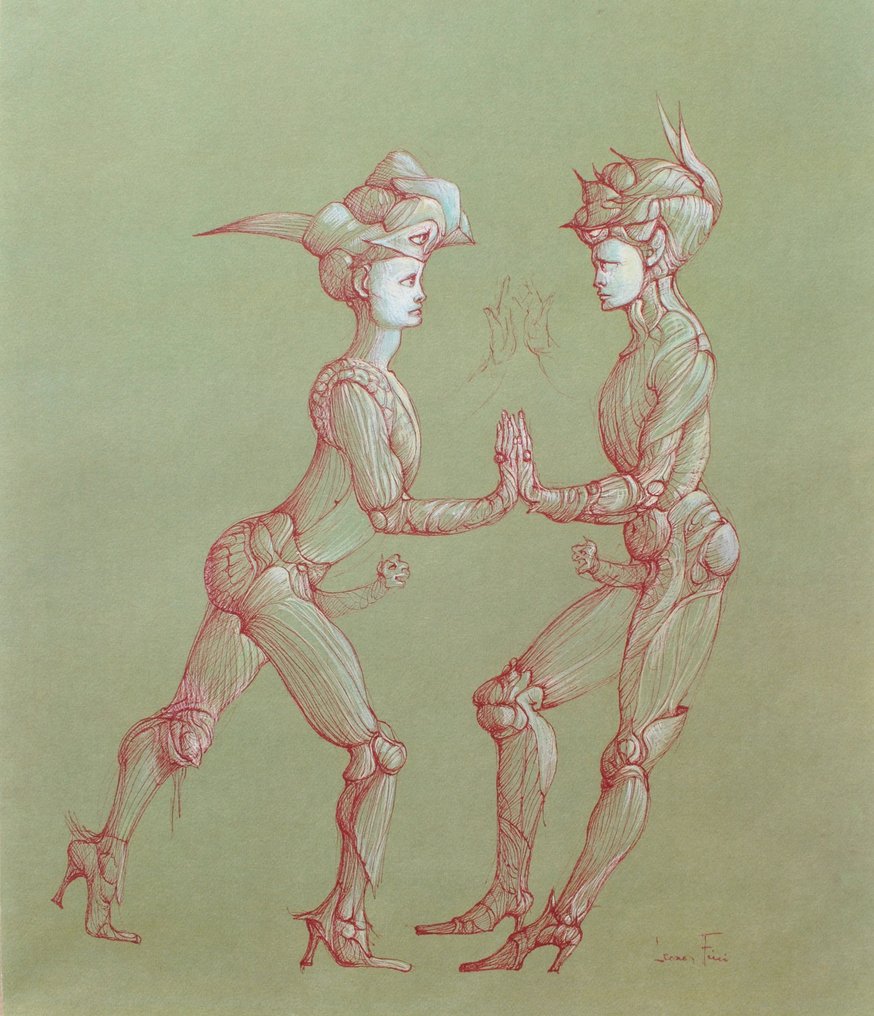 Leonor Fini (1907-1996) - Danse érotique #1.0
